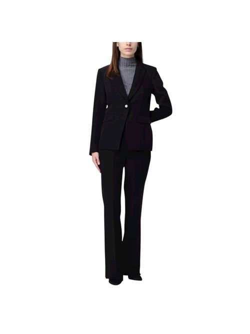 Pantaloni palazzo neri LIU JO | CF5418T2200/22222